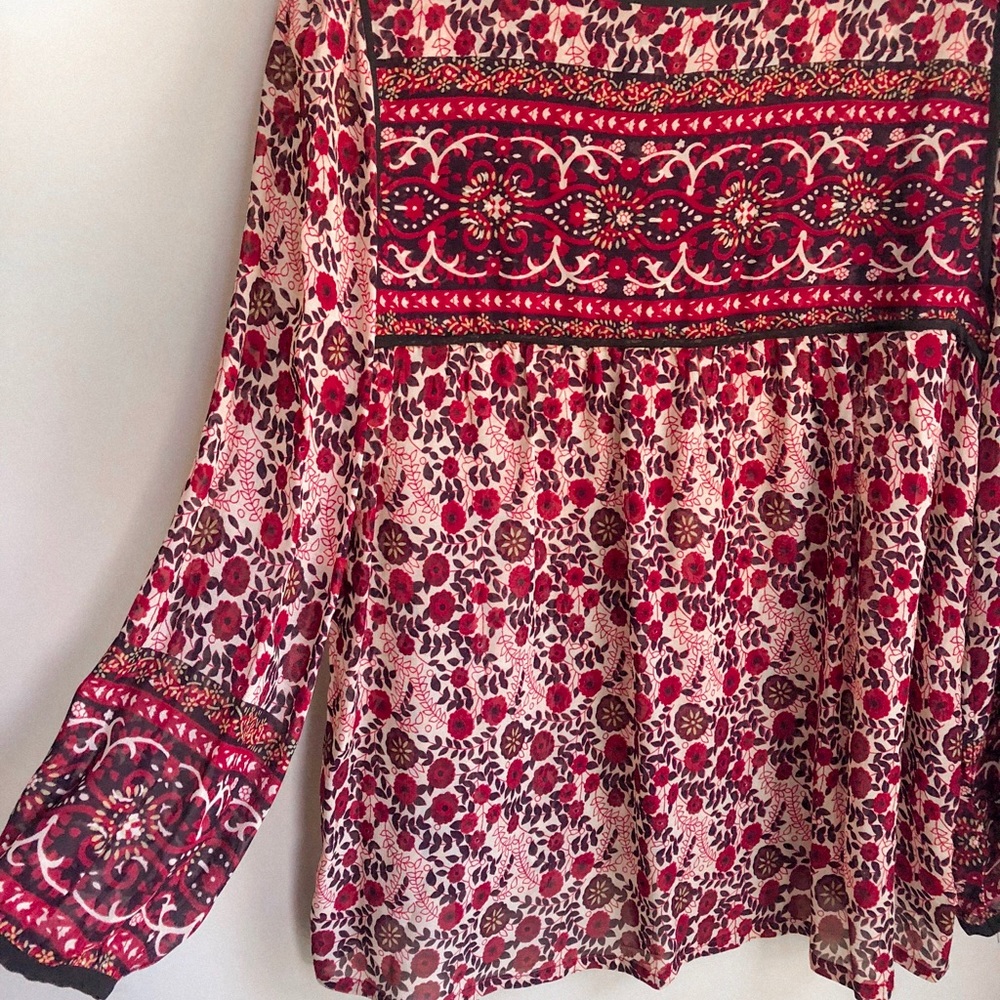 Zara Pattern Flow Shirt - Picture 5 of 8